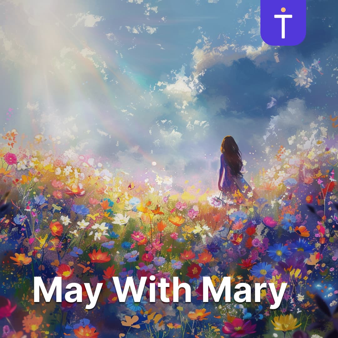 Cover image of May with Mary podcast