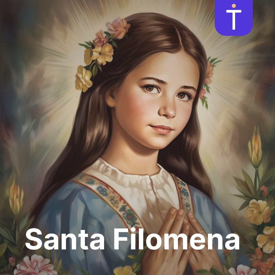 Cover image of Novena a Santa Filomena podcast