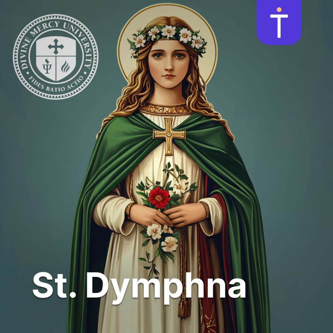 Cover image of Novena to St. Dymphna podcast