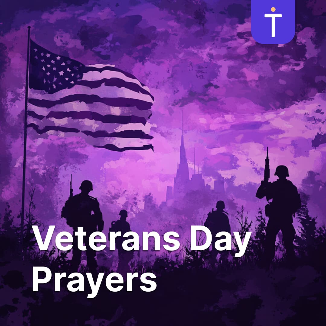 Cover image of Veterans Day Prayers podcast
