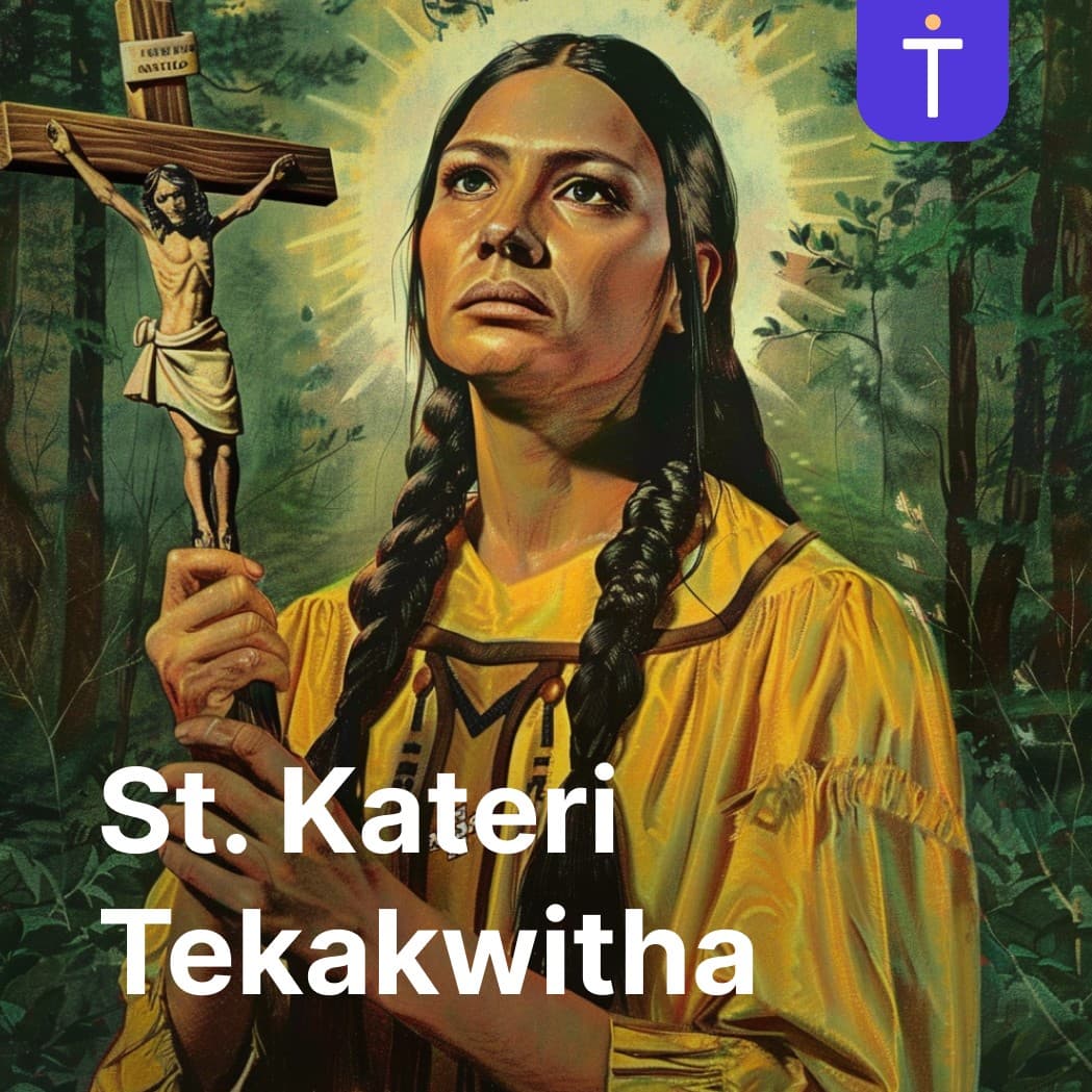 Cover image of Saint Kateri Tekakwitha podcast