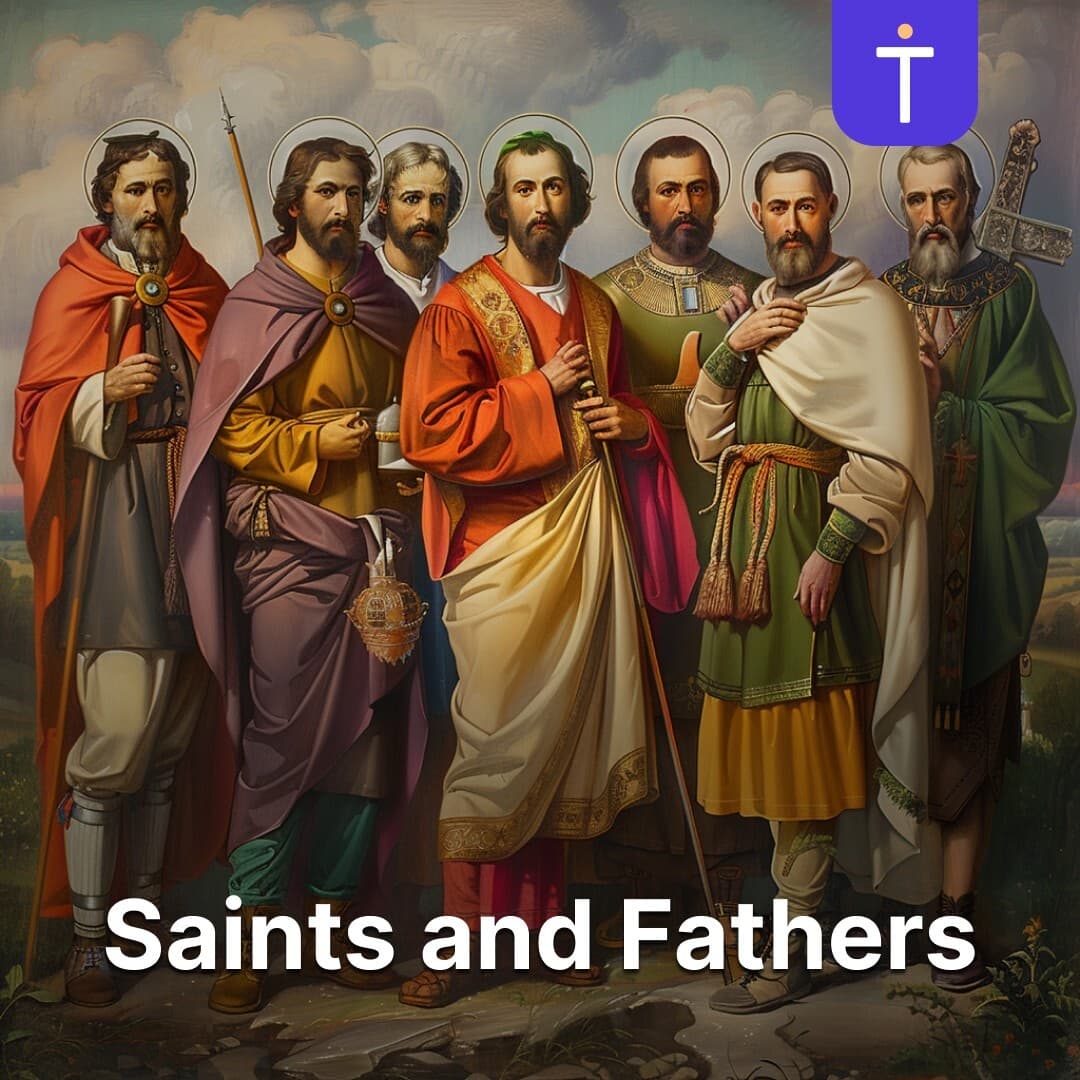 Cover image of Saints and Fathers podcast