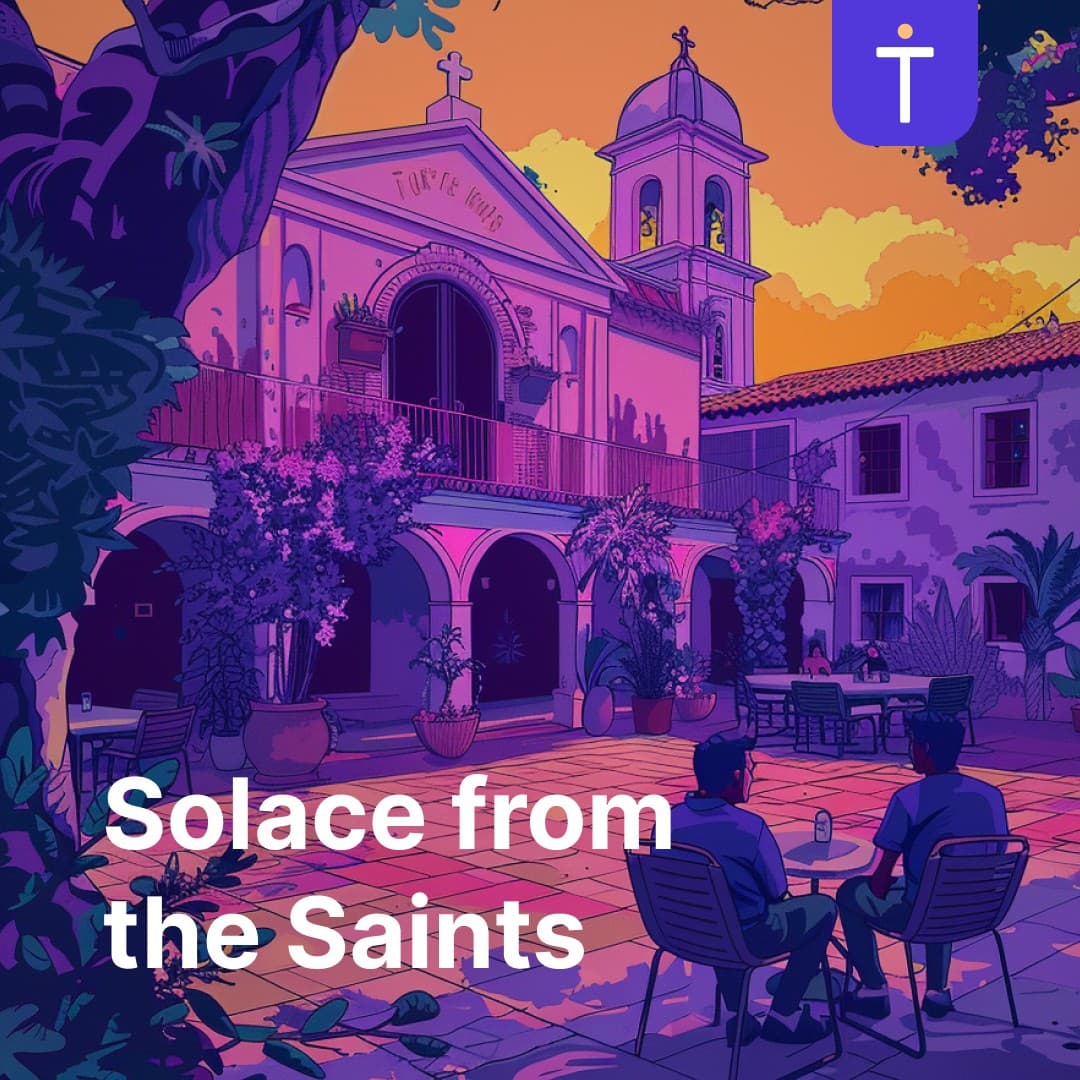 Cover image of Solace from the Saints podcast