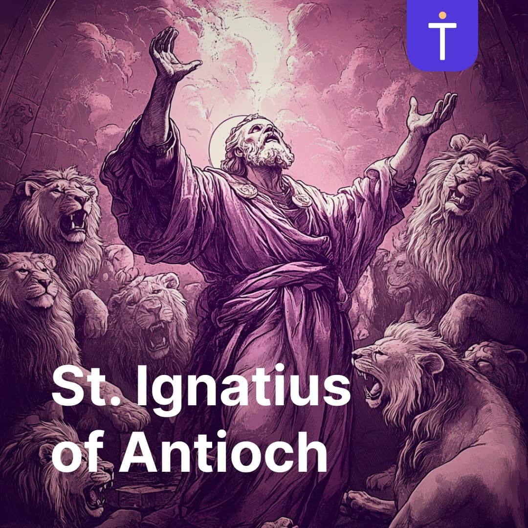 Cover image of St. Ignatius of Antioch podcast