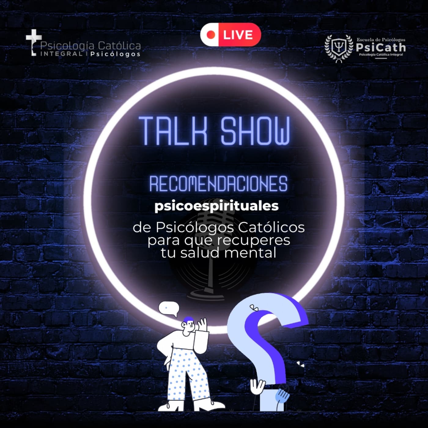Cover image of Talk Show Psicólogos Católicos podcast