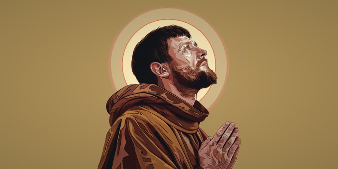 Cover image of Pray like a Franciscan