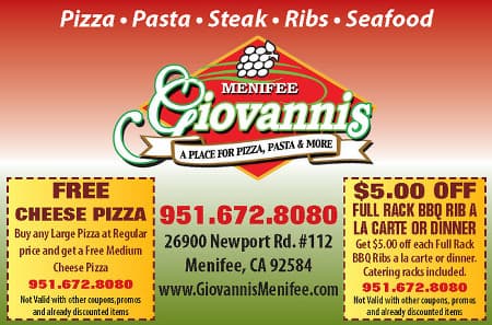 Cover image of Giovanni's Restaurant company