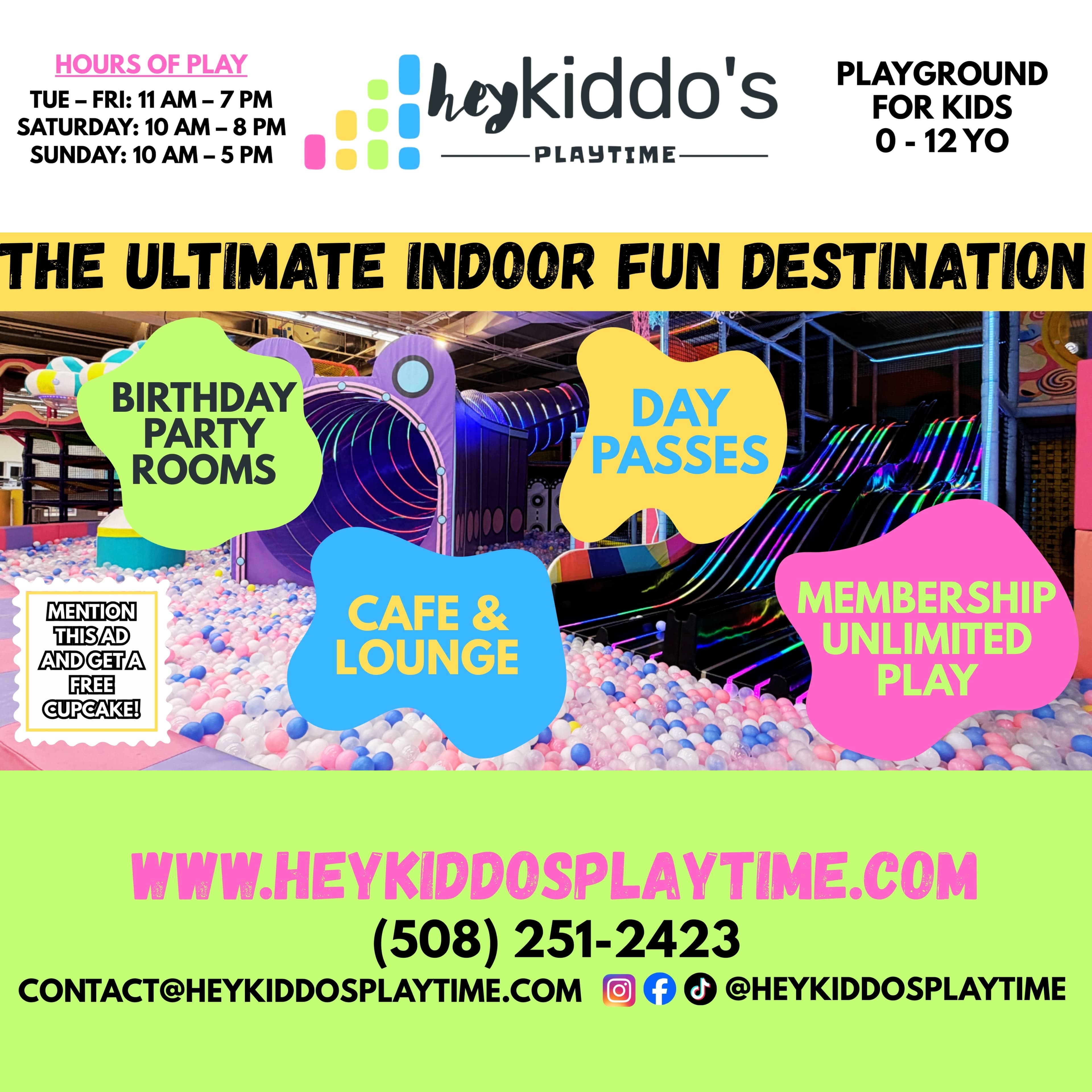 Cover image of Hey Kiddo’s Playtime company
