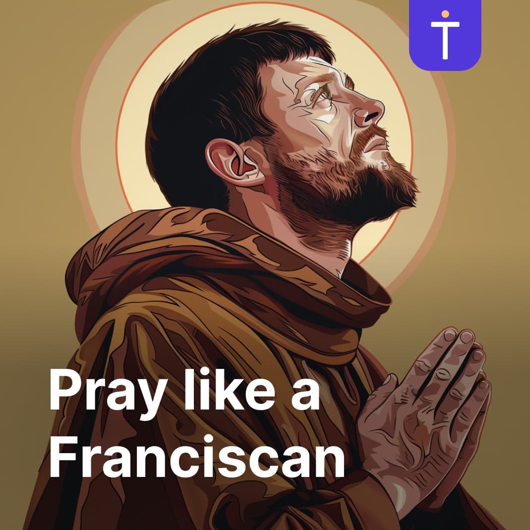 Cover image of Pray like a Franciscan