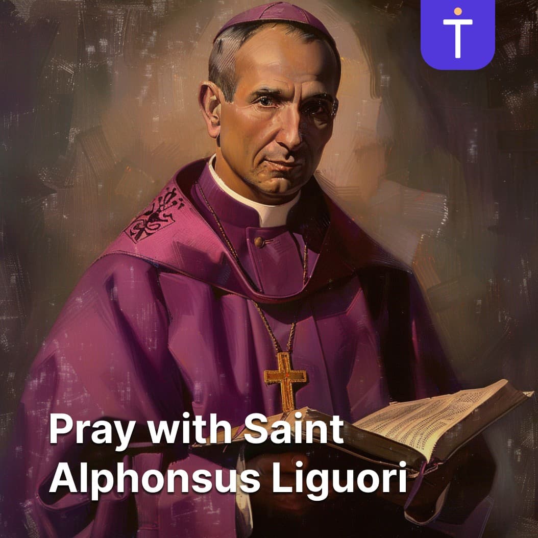 Cover image of Pray with Saint Alphonsus Liguouri podcast